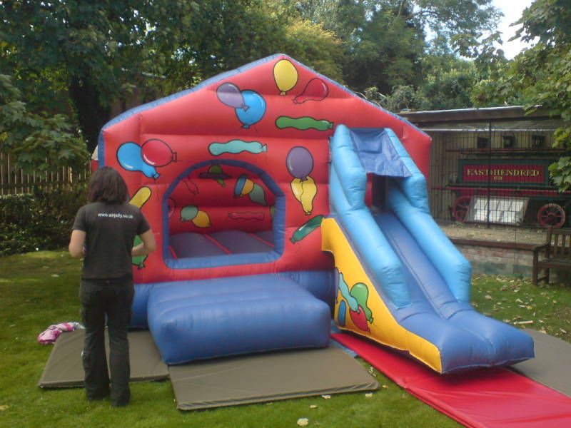 The bouncy castle is here!