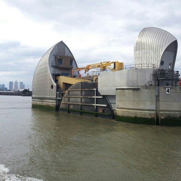 The Thames Barrier is weirdly impressive, yet simultaneously underwhelming, up close.