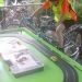 Pedal powered Scalextric 