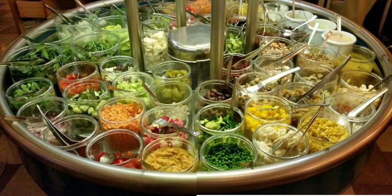 Danes know from salad bars