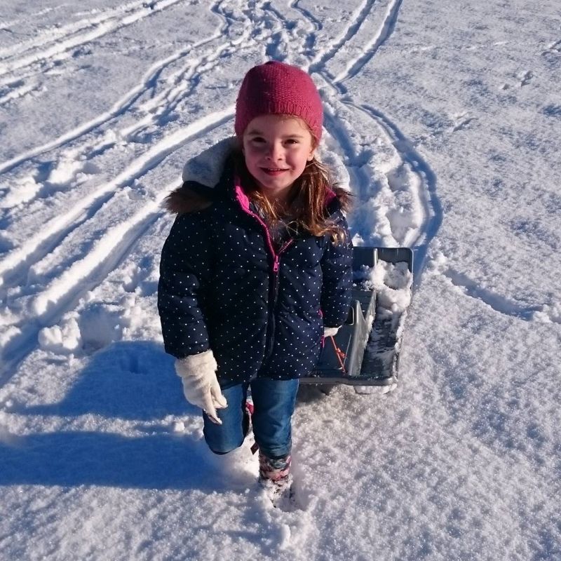 It is a truth universally acknowledged that a girl in possession of a good #sledge must be in want of a push
