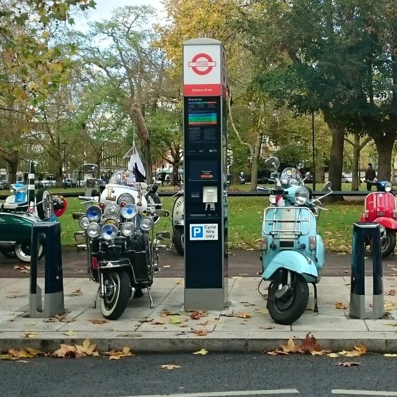 Wow, the new #borisbikes really are fancy.