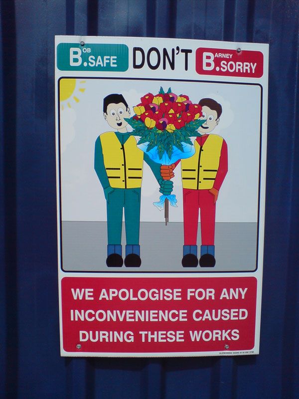 Don't 'B' Sorry!