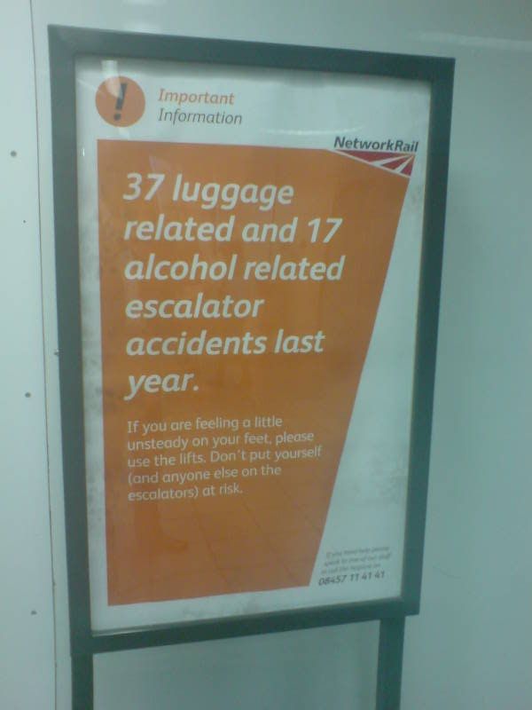 This just in: your suitcase is more injurious to your health than heavy drinking.