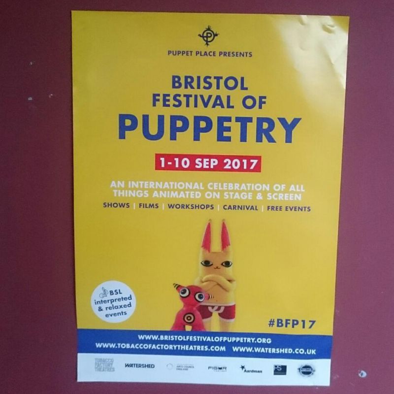What happens if you add three fingers to a puppet festival?